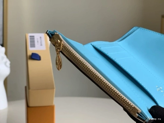 9 LOUIS VUITTON COMPACT WALLET PONT 0804